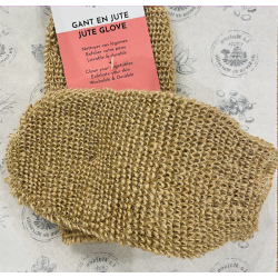 Jute Glove for exfoliate